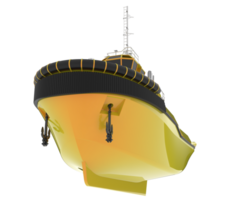 visvangst boot geïsoleerd Aan achtergrond. 3d renderen - illustratie png