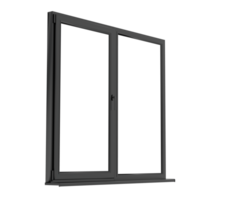 Window isolated on background. 3d rendering - illustration png