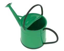 Watering can isolated on background. 3d rendering - illustration png