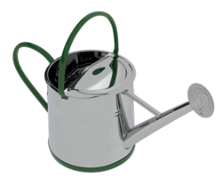 Watering can isolated on background. 3d rendering - illustration png