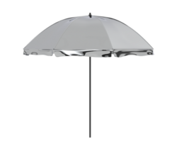 Beach umbrella isolated on background. 3d rendering - illustration png