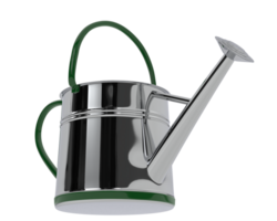 Watering can isolated on background. 3d rendering - illustration png