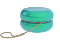 Yoyo isolated on background. 3d rendering - illustration png