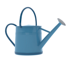 Watering can isolated on background. 3d rendering - illustration png