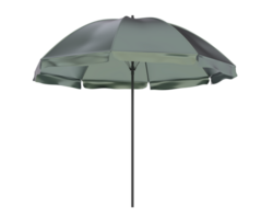 Beach umbrella isolated on background. 3d rendering - illustration png