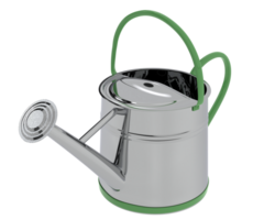 Watering can isolated on background. 3d rendering - illustration png