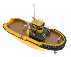 Fishing boat isolated on background. 3d rendering - illustration png