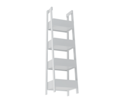 Shelf isolated on background. 3d rendering - illustration png