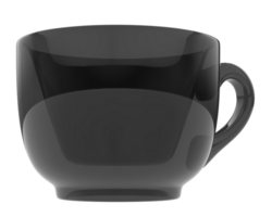 tasse isolé sur Contexte. 3d le rendu - illustration png