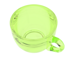 tasse isolé sur Contexte. 3d le rendu - illustration png