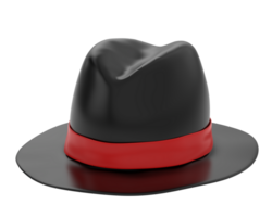 Hat isolated on background. 3d rendering - illustration png