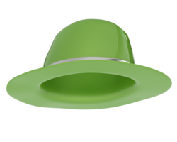 hatt isolerat på bakgrund. 3d tolkning - illustration png