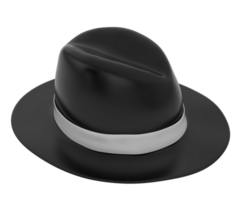 hatt isolerat på bakgrund. 3d tolkning - illustration png