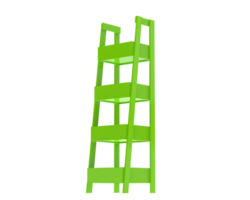 plank geïsoleerd Aan achtergrond. 3d renderen - illustratie png