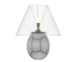 Bedside lamp isolated on background. 3d rendering - illustration png