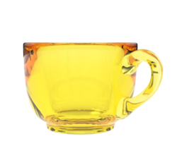 Cup isolated on background. 3d rendering - illustration png