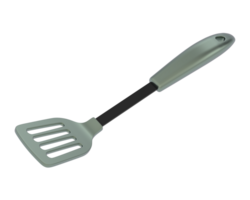 Spatula isolated on background. 3d rendering - illustration png