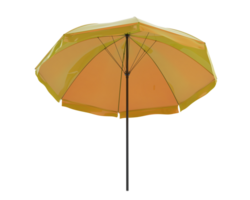 Regenschirm isoliert auf Hintergrund. 3d Rendern - - Illustration png