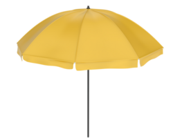 paraplu geïsoleerd Aan achtergrond. 3d renderen - illustratie png