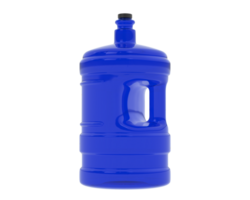 Water jug isolated on background. 3d rendering - illustration png