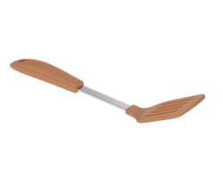 Spatula isolated on background. 3d rendering - illustration png