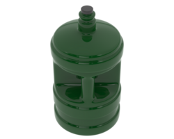 Water jug isolated on background. 3d rendering - illustration png