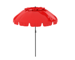 Regenschirm isoliert auf Hintergrund. 3d Rendern - - Illustration png