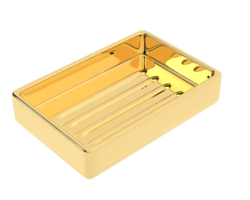 savon plat isolé sur Contexte. 3d le rendu - illustration png