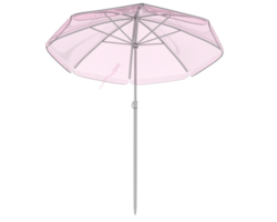 Beach umbrella isolated on background. 3d rendering - illustration png