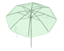 Beach umbrella isolated on background. 3d rendering - illustration png