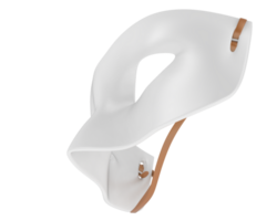 blanco partij masker geïsoleerd Aan achtergrond. 3d renderen - illustratie png