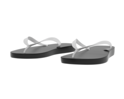 Flip flops isolated on background. 3d rendering - illustration png