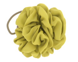 Loofah isolated on background. 3d rendering - illustration png