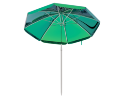 plage parapluie isolé sur Contexte. 3d le rendu - illustration png