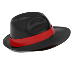 hatt isolerat på bakgrund. 3d tolkning - illustration png