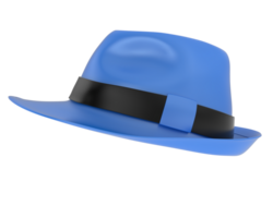 hatt isolerat på bakgrund. 3d tolkning - illustration png