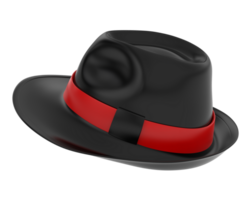 hatt isolerat på bakgrund. 3d tolkning - illustration png