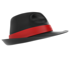 Hat isolated on background. 3d rendering - illustration png