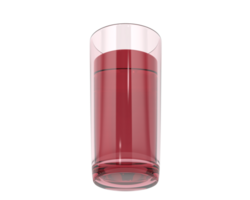 glas isolerat på bakgrund. 3d tolkning - illustration png