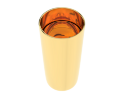 vaso aislado en antecedentes. 3d representación - ilustración png