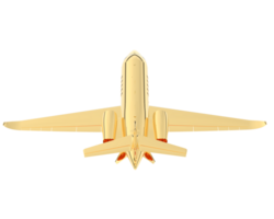 Privat Flugzeug isoliert auf Hintergrund. 3d Rendern - - Illustration png