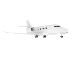 Private airplane isolated on background. 3d rendering - illustration png