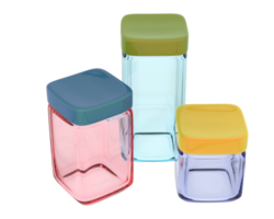 Kitchen jar isolated on background. 3d rendering - illustration png