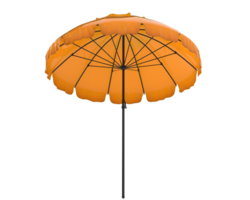 Umbrella isolated on background. 3d rendering - illustration png