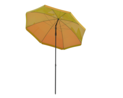 parapluie isolé sur Contexte. 3d le rendu - illustration png