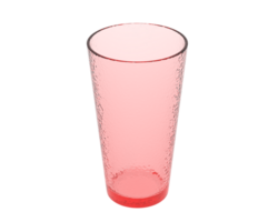 medio litro vaso aislado en antecedentes. 3d representación - ilustración png