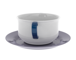 Soup bowl isolated on background. 3d rendering - illustration png