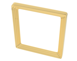 Frame isolated on background. 3d rendering - illustration png