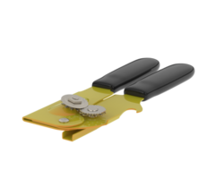 kan opener geïsoleerd Aan achtergrond. 3d renderen - illustratie png