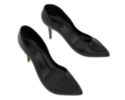 femmes des chaussures isolé sur Contexte. 3d le rendu - illustration png